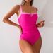 one Piece Swimsuit Women New European And American Swimsuit Cross Border Sexy Bikini Bikini Spot Wholesale_ecoleips.com