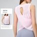 Bamboo Fiber High-end Sports Clothing Sleeveless Vest Fitness And Running, Quick-dry Breathable Yoga Top For Women_ecoleips.com