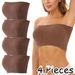 Aria Basics Aria Basics 4-piece Set Of European And American Foreign Trade Plus-size Strapless Invisible Full-cup Bras For Women,_ecoleips.com
