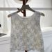 Cross-border French-style Intricate Sequin Bead Embellished Round-neck Sleeveless Tank For Women, New Chic And Stunning_ecoleips.com