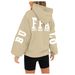 Women's Oversized Hooded Sweatshirt With Stylish Prints - Soft Fleece-Lined Long Sleeve Pullover For Casual Comfort (Multiple Colors Available)_ecoleips.com