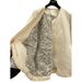 girl Autumn Winter Unique New Retro Stylish Round Neck Jacket Loose Lazy Casual Relaxed Cotton Coat_ecoleips.com