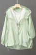 2026 Popular Solid Color Hooded Sunscreen Clothing, Summer Outdoor Light And Breathable Loose Cardigan, UV-proof Short Jacket_ecoleips.com