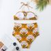 Three-dimensional Flower One-piece Swimsuit Women's Beach Vacation Dress Swimsuit_ecoleips.com
