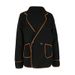 WG050 New Cross-Border European And American Fashion Women's Elegant Suit Collar Double-Sided Woolen Coat_ecoleips.com