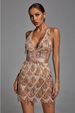 Women's Clothing New Bandage Dress Puff Sleeves Slim Fit Split Temperament Tassel Women's Mid Length Skirt_ecoleips.com