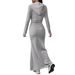 Women's Clothing Long Sleeved Hooded Zipper Sweatshirt With Hip Wrapped Long Skirt Suit Casual Women's Clothing_ecoleips.com