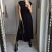 2024 Autumn Winter New Cross-border European American Fashion Round Neck Sleeveless Pleated Dress Women's_ecoleips.com