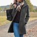 Women’s Premium Wool-Blend Long Coat – Minimalist Style, Thick Warm Trench Coat For Autumn & Winter_ecoleips.com