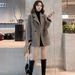 Women's Suit Jacket, New Autumn/Winter Korean Style British Fashion Woolen Thick Loose Casual Blazer_ecoleips.com