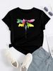 Summer European And American Cross-border Foreign Trade Plus-size T-shirt, Round-neck Casual Loose-fitting Short-sleeve_ecoleips.com