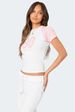 Women's Clothing Women's Short Sleeve T-Shirt Street Style Digital Print Crew Neck Casual Versatile Crop Top For Formal & Casual_ecoleips.com