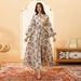 Women's Clothing Jalabiya Muslim Ethnic Women's Clothing Sequins Burnt Flower Evening Dress Big Swing Dress_ecoleips.com