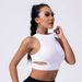 Women's Clothing Sports Bra For Women With Removable Chest Pads Gathered Yoga Running Fitness Tight Solid Color Underwear_ecoleips.com
