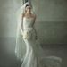 Mermaid Wedding Dress French Retro Lace Strapless Forest Style Small Train Travel Dress New Women's Clothing Party Wear_ecoleips.com