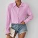 Women's Clothing Striped Shirt With Solid Color_ecoleips.com