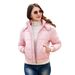 New Autumn And Winter Hooded Cotton-padded Clothes 20D Film-covered Anti-splashing Fashion Jacket Long-sleeved Glossy Cotton-padded Clothes_ecoleips.com