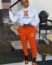 Women's Casual Hooded Sweatshirt Set With Bear Head Print Style In Stock Sweatpants_ecoleips.com