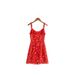 European And American 2023 Winter New Women's French Style Floral Slim-Fit Suspender Dress_ecoleips.com