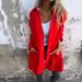 Women's Clothing Long Sleeve Hooded Casual Jacket - Cotton Blend, Loose Fit, Streetwear Style, Solid Color, S-5XL_ecoleips.com
