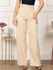 Suitable For All Seasons 2025 Autumn New Women's High Waist Casual Loose Straight Wide Leg Pants_ecoleips.com