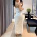 Holiday Daily Women's Streetwear Solid Color Linen Cotton Skirt Sets Skirt Sets_ecoleips.com