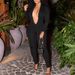 Women's Deep V Long Sleeve Jumpsuit Backless Tight Fit Fashionable Sexy Clothing_ecoleips.com
