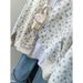 European American Style Real-shot Zip-up Hoodie For Women, Spring And Autumn Thin Loose Plus-size Jacket With Pockets_ecoleips.com