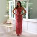 2025 European And American Cross-border Spring/summer New Sleeveless Chiffon Elastic Waist Two-piece Set INS Vacation_ecoleips.com