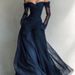 Women's Clothing Elegant Mesh Strapless Long Dress Style Party Gown High Waist Fashion Women's Clothing For Formal & Casual_ecoleips.com