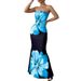 European And American Cross-border Clothing: Strapless, Navel-revealing, Butterfly Print Tank Top, Slim-fit,_ecoleips.com