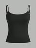Aria Basics Aria Basics European American Style Thin Strap Camisole With Beautiful Back, Sexy Soft, Skin-friendly Sports Top, Slimming And_ecoleips.com