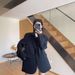 Black Blazer Women With Elegant Design, Korean Style Loose Casual Slimming Jacket For Spring And Autumn_ecoleips.com