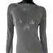 Verve Women's Mesh Fishnet Stretch Rhinestone Gown Dress_ecoleips.com