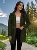K New Waist Slimming Hooded Jacket For Women's Versatile Casual Top_ecoleips.com