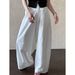 K Retro Three-Dimensional Tailored Workwear Wide-Leg Pants New Edition Straight Leg Pants Ripped Scythe Pants_ecoleips.com