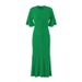 Summer Fashion High-End Women's Dress French Style Fit Slim Waist Long Knitted 26 New_ecoleips.com