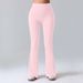 Yoga Summer Thin Women's Hip-Lifting Flared Fitness Quick-Dry Sports Stretch Slim Fit Bell-Bottom Pants_ecoleips.com