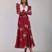 Cross-border European And American Women's Fashion 2026 Early Spring New Vintage Print Flared Dress, Elegant_ecoleips.com