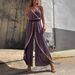 Women's Crossover Jumpsuit Casual One Piece Skirt Multi-Functional Beach Skirt European American Style_ecoleips.com
