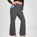 Women's Clothing Large Size High Waist Yoga Pants With Flared Pockets 200 Catties High Elastic Casual Flared Yoga Pants_ecoleips.com