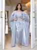 Verve 2025 Muslim Women's Feather Sequin Set Dress_ecoleips.com