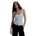 Cross-border European And American Style 2025 Summer New Women's Clothing Retro Lace Backless Slim-fit Pure Desire_ecoleips.com