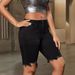 Women's Clothing Denim Shorts High Waist Comfortable Hot Pants Slim Fit Slimming Fashion Straight Casual Denim_ecoleips.com