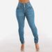 Summer New High-waisted Stretch Jeans For Plus-size Women, Buttoned, Tummy-control Pencil Pants, Slim-fit,_ecoleips.com