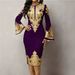 Women's Floral Print Bell Sleeve Midi Dress - Elegant Chiffon A-Line Dress For Party & Casual Wear_ecoleips.com