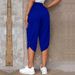 K New Fashionable And Casual Seven Point Elastic Pants For Women_ecoleips.com