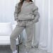 Unisex Hoodie & Jogger Set - Streetwear Essentials With Pockets | Wrinkle-Free Cotton Blend | 7 Colors Spring Trendy Outfit | S-XXL_ecoleips.com