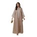 plus Size Women's Embroidered Sequined Robe NC181 E Commerce Hot Selling Dress Cross Border Tassel New Arrival Muslim Fashion_ecoleips.com