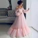 Spring New European And American Women's Clothing One Shoulder Mesh Long Sleeve Wedding Dress Large Swing Dress New_ecoleips.com